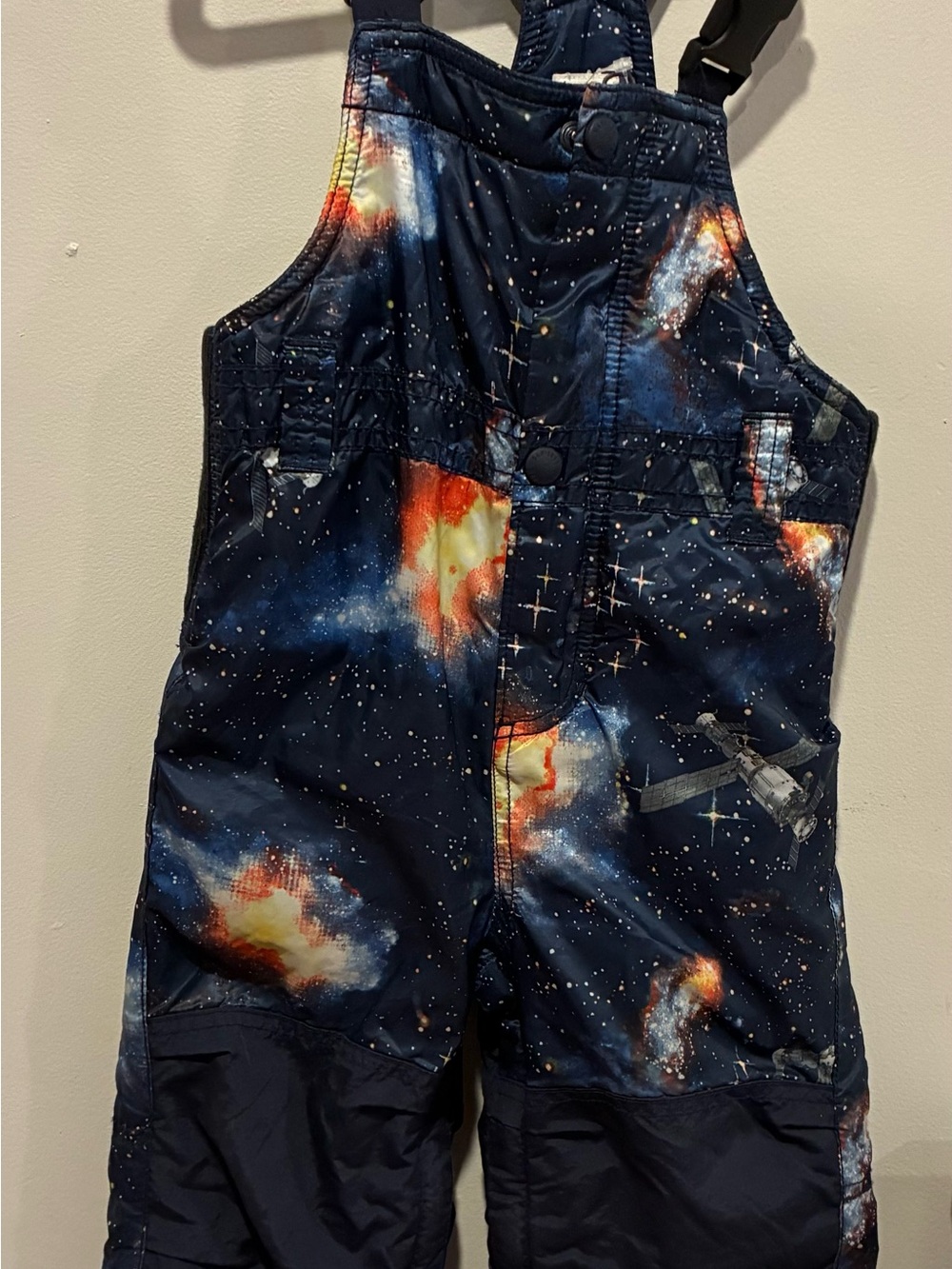 Baby Gap Space Print Overalls